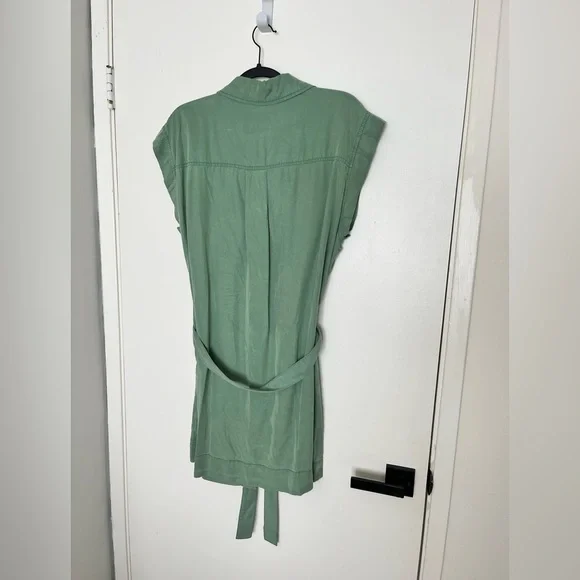 NWT Sanctuary Diana Surplus mini dress shale green XL - Picture 7 of 9